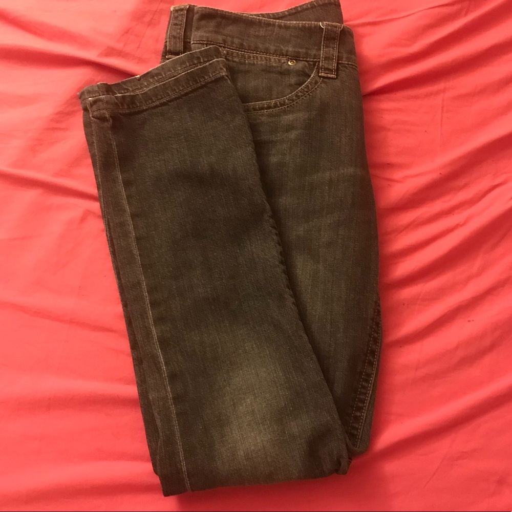 Elie Tahari Dark Wash Bootcut Jean Mid-rise Size 6